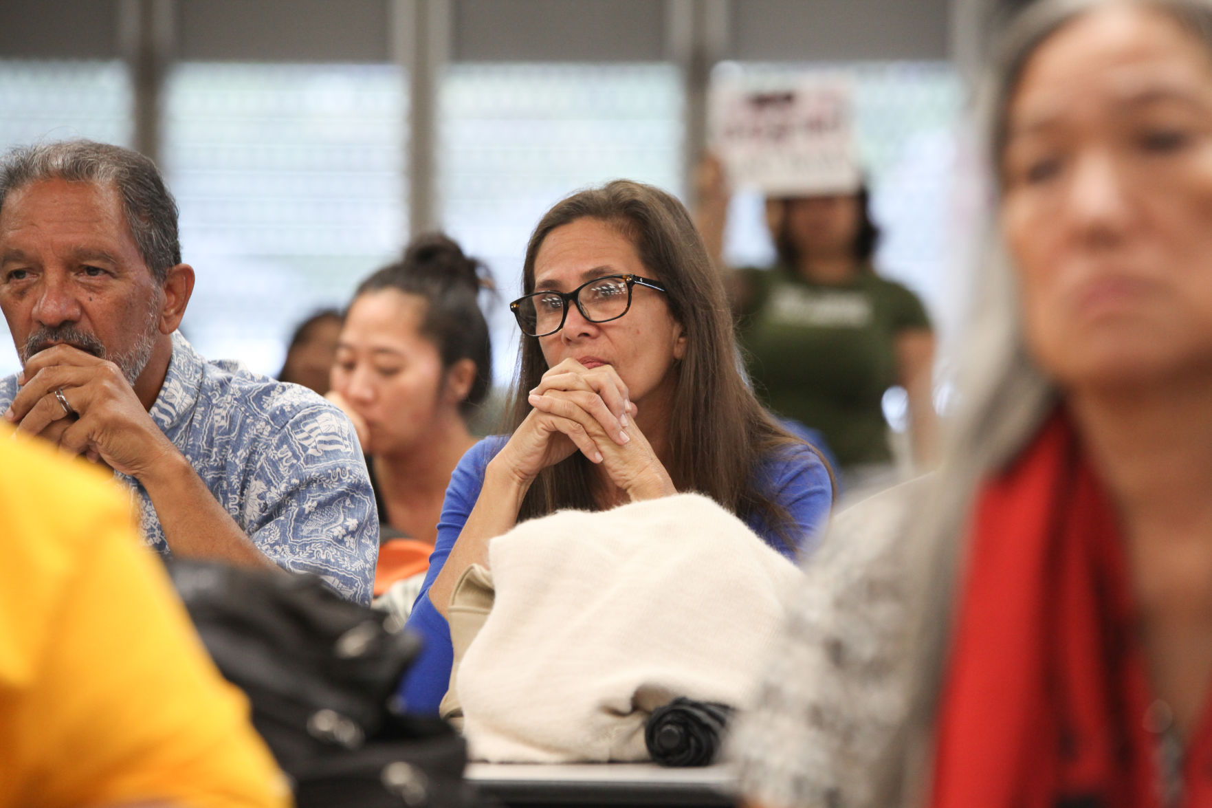 Manu Kaiama testifies against Maunakea administrative rules